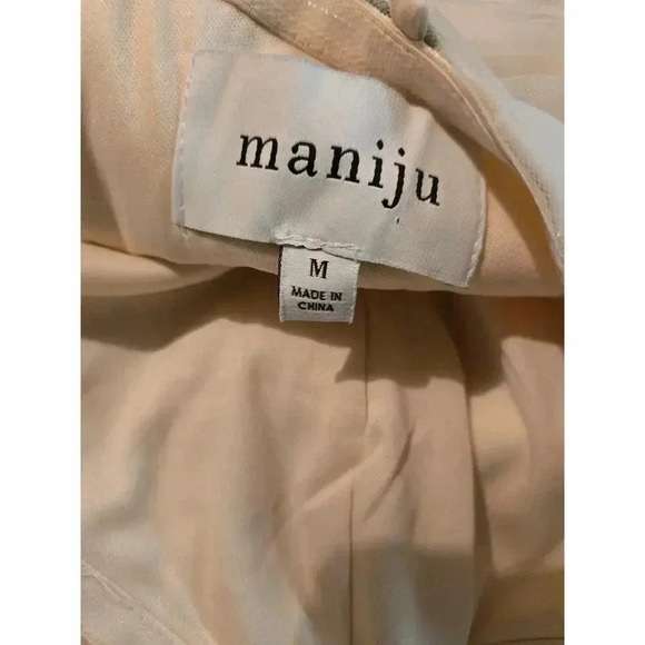 Maniju Ellen Floral Tulle Maxi Dress Bridal Size M - Picture 8 of 8